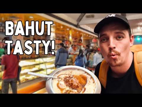 Foreigner Eats Famous Indian Sweets | India Vlog 62