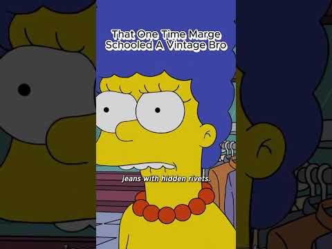 Marge Knows Her Vintage