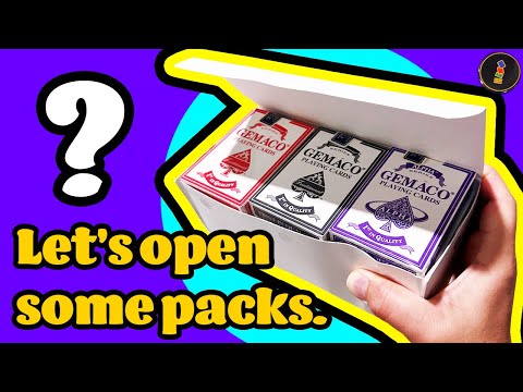 Mystery Casino Brick! Uncancelled Casino Decks by GEMACO! Any good? Let's find out!