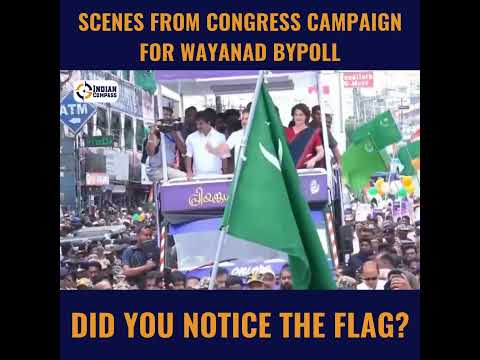 That's the flag of Muslim League. Congress = Muslim League 2.0