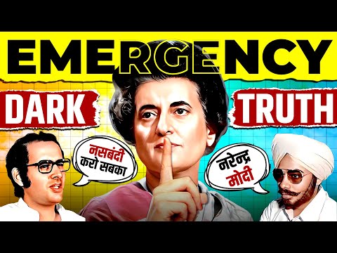 The Dark Truth of Emergency 1975 🚨 Rise and Fall of Indira Gandhi | Congress Party | Live Hindi