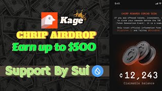 Profit $500 $CHIRP || CHIRP Passive Depin Mining |  Chirp Airdrop Bangla|| Chrip wallet Update ||