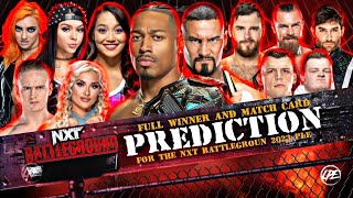 WWE NXT Battleground 2023 Official And Winners Predictions HD | Wrestle Freakin