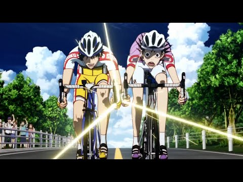 Yowamushi Pedal 2nd Season || 御堂筋が今泉のハンドルに衝突し、今泉は転倒。御堂筋、金城、福富の切り札3人の争奪戦。|| 弱虫ペダル GRANDE ROAD #1