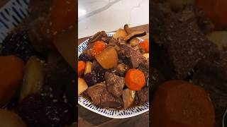 Braised Short Ribs Recipe 🍖👨🏻‍🍳🔥 Galbi Jjim #shortribsoup #koreanfood #koreanrecipe #easyrecipes