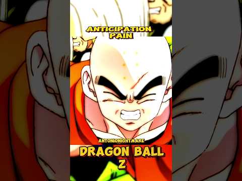 Anime Dragon Ball Z- Anticipation Pain 💀 Krillin knew he was done LOL! Android 18 I hope she is next