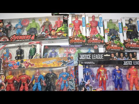 Marvel Toys Unboxing/Action Figures/Unboxing/Cheap Price/Ironman,Hulk,Thanos, Spiderman/Toys/ASMR