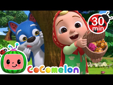 Little Red Riding JJ | + MORE CoComelon JJ's Animal Time | Kids Songs | Animal Songs for Babies