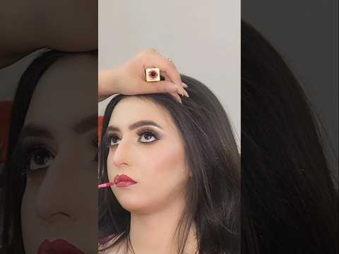 Bridal lipstick tutorial #lashesbeautyparlour #shortvideo #makeup