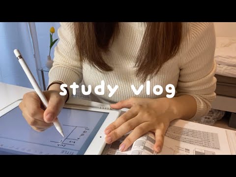 [ study vlog ] working full time and studying for the CPA