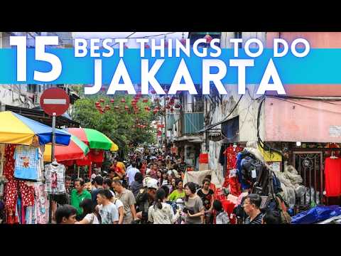 Best Things To Do in Jakarta Indonesia 2025 4K