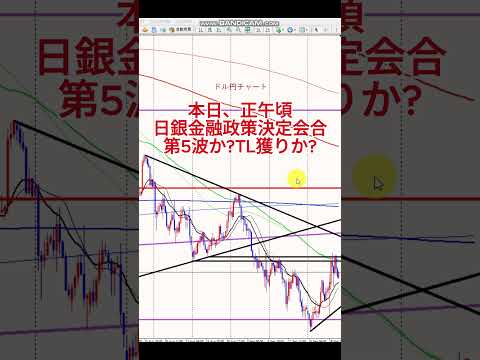 日銀金融政策決定会合展望 #投資 #fx手法 #お金