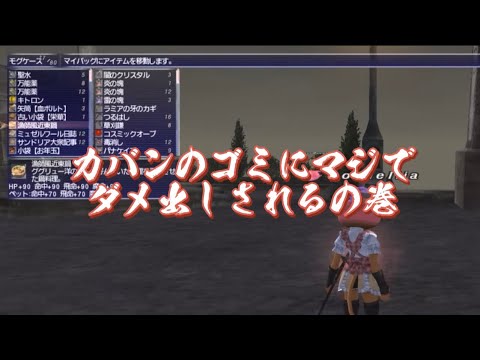 FF11 ヌコの日常 【切り抜き】視聴者&LSメンからカバンの中身を心配されてしまう w