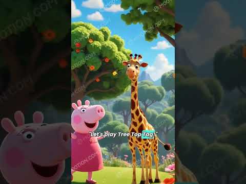 Peppa Pig Meets Gerald Giraffe Bedtime Stories #motivation #motivationalvideo #quotes for Kids