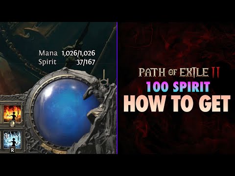 Path of Exile 2 How to get 100+ Spirit for Auras