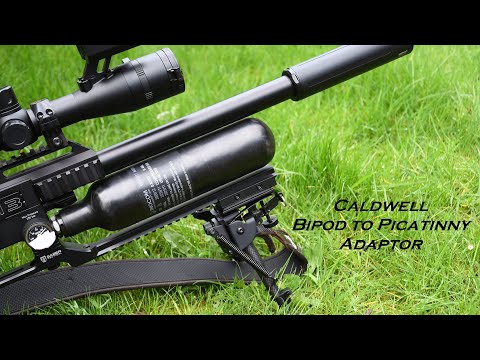 Caldwell Bipod to Picatinny rail adaptor