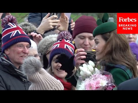 King Charles, Kate Middleton, Prince William, More Royal Family Members Greet Citizens On Christmas