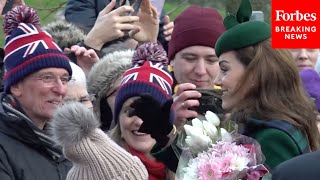 King Charles, Kate Middleton, Prince William, More Royal Family Members Greet Citizens On Christmas