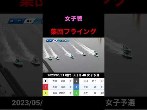 ボートレース　【悲劇】複数艇F