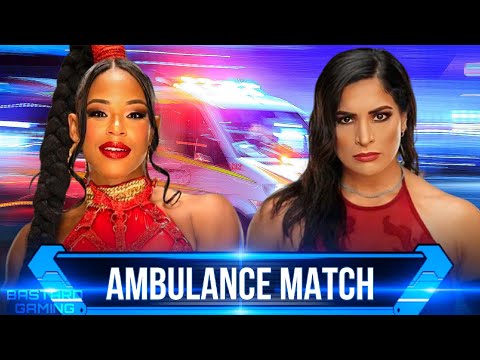 WWE 2K24 | Ambulance Match - Bianca Belair VS Raquel Rodriguez | Survivor Series