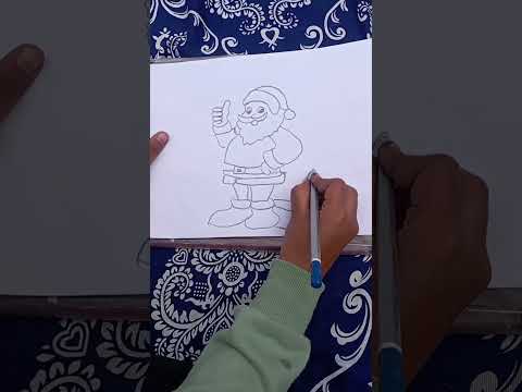 #easydrawingandpainting#santaclous #crafts #art #diy #aircrafts #drawing #merrychristmas