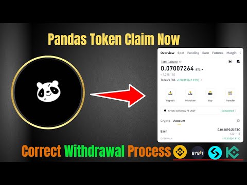 Pandas Airdrop Is Live | Claim Your Tokens Now | Pandas Token Withdraw Your Wallet | High Price |