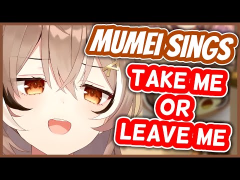 Take Me or Leave Me - Nanashi Mumei | HololiveEN Karaoke [UNARCHIVED]