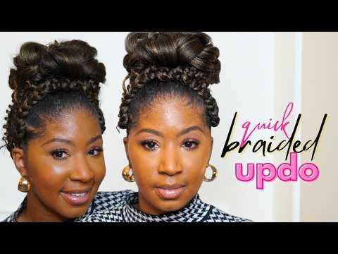 Braid Hair Updo Youtube Video