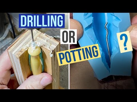 Potting A Steel Tool In A Resin Handle