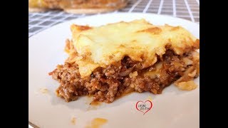 经典Lasagne｜超好吃番茄肉酱千层（食材不多加，面皮不用煮）