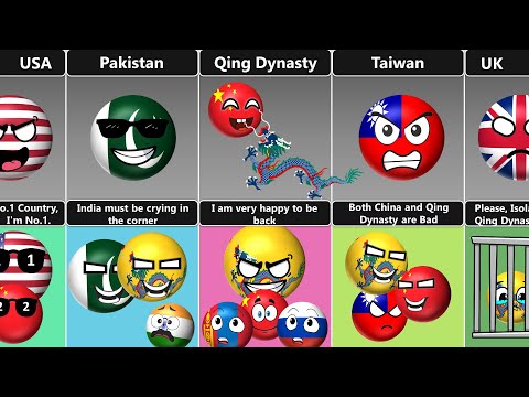 If China Suddenly Change Into Qing Dynasty [Countryballs]