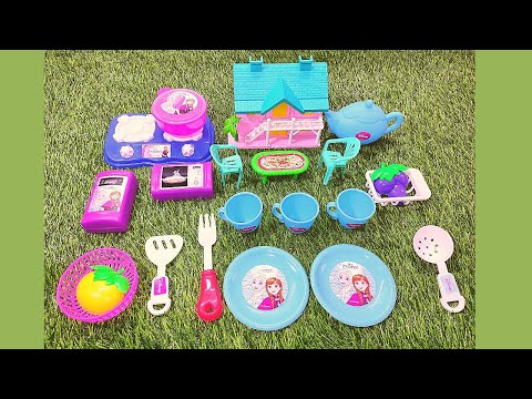 DIY Unboxing Amezing kitchen set! @dolliyon @miniclay