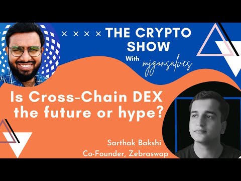 Non-Custodial Ecosystems : The Rise of Cross-Chain DEX ! | Ft Sarthak Bakshi, Co-founder Zebraswap