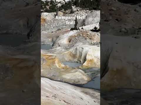 Hiking Lassen Volcanic National Park #short #shorts #lassenvolcanicnationalpark