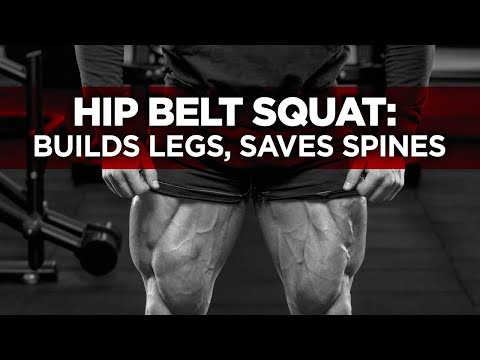 Hip Belt Squat Builds Legs, Saves Spines