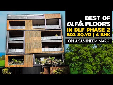 4 BHK Builder Floor in DLF Phase 2 | DLF Floors | Akashneem Marg