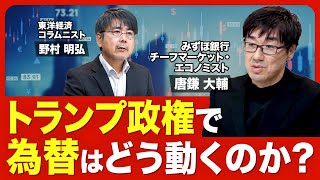 【為替はどうなる？】2016年との違い／トランプ氏の政策が及ぼす影響／足元の円安は投機的トレードが原因／自動車への追加関税で揺さぶられる懸念／石破政権がトランプ氏に主張すべきこと【ニュース解説】