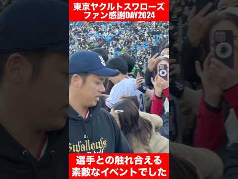 東京ヤクルトスワローズファン感謝DAY2024【現地リポート】その① #ヤクルト　#スワローズ　#swallows #ファン感謝DAY2024 #明治神宮球場