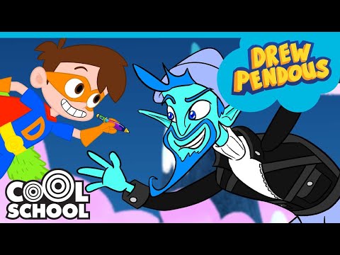 FREEZE! ❄️ Drew Pendous Saves Fall 🍁 Cool School Cartoons for Kids