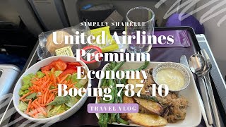 United Airlines Premium Economy Boeing 787-10 | Los Angeles to Tokyo Japan