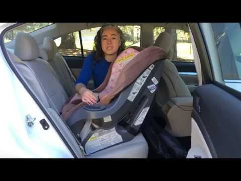 Install a car seat like a pro: Inside / Outside Trick