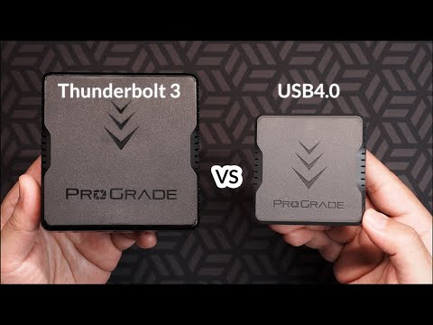 これは買い！プログレード CFexpress 4.0 Type B はThunderbolt3とUSB4.0のリーダーだとどっちが早いのか？速度比較検証