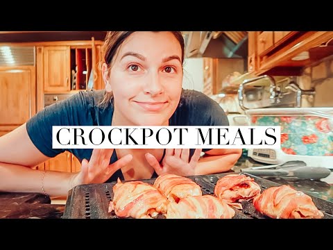 4 SUPER EASY & TASTY CROCKPOT MEALS | TIKTOK MEALS ON A BUDGET | THE SIMPLIFIED SAVER