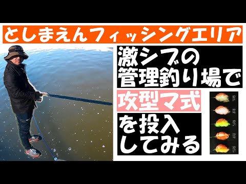 (23区＋トラウト)としまえんフィッシングエリア 激シブ状態を打破せよ（攻型マ式）