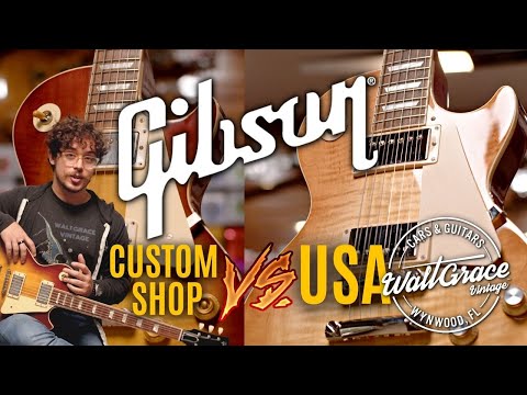 Comparing the Gibson Custom Shop Les Paul Reissues VS Gibson USA Les Paul Standards. Any difference?