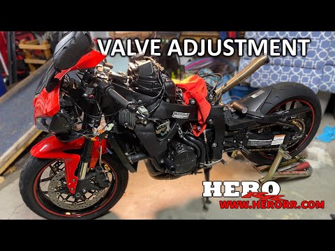 I broke my CBR600RR - Repair video (valve adjustment)