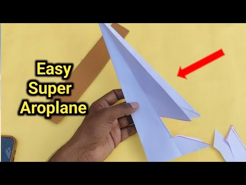 How to make Aroplane at home 💯 super easy aroplane with kagaj 💥#diy#experiment👍💯💥