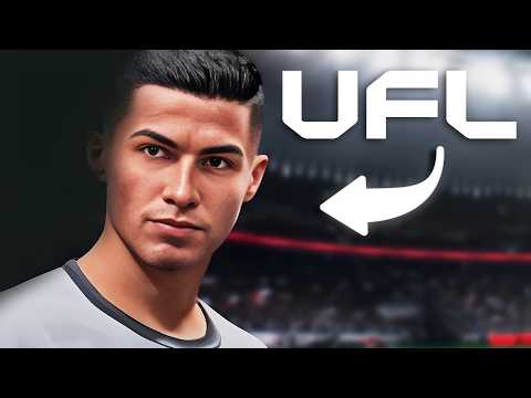 UFL First Official Gameplay! Career Mode? (Ronaldo's New Football Game)