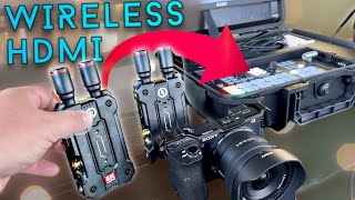 4k HDMI wireless Transmission... 450FT TESTED! Hollyland Mars 4k