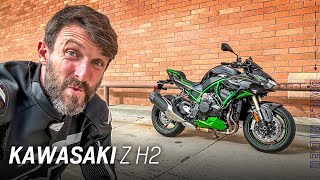 Supercharged Commute! 2024 Kawasaki Z H2 Review | Daily Rider